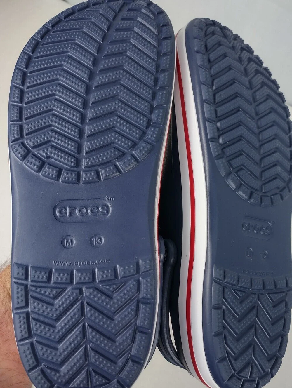 Crocs Men's Size 13 Bayaband Classic Clogs Crocband Patoric Slip On Sandals